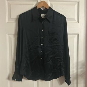Ann Taylor Black Blouse